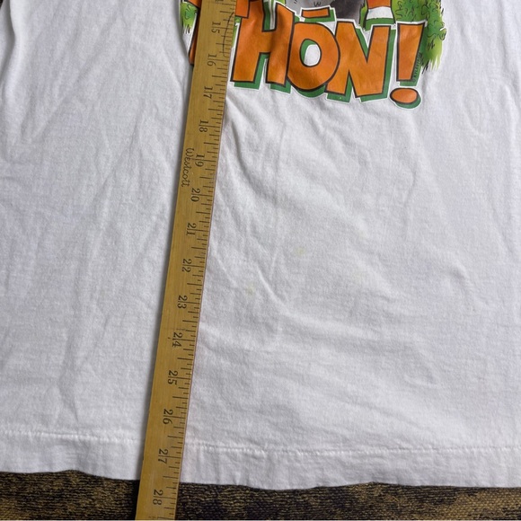 Vtg 90s Kiss My …. Donkey Irish Funny White‎ Shirt Mens Size XL - Picture 6 of 8